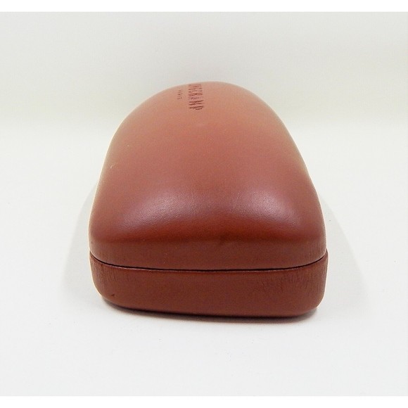 Longchamp Paris Brown Hard Shell Clamshell Sunglasses Eyeglasses Glasses Case - Picture 7 of 10
